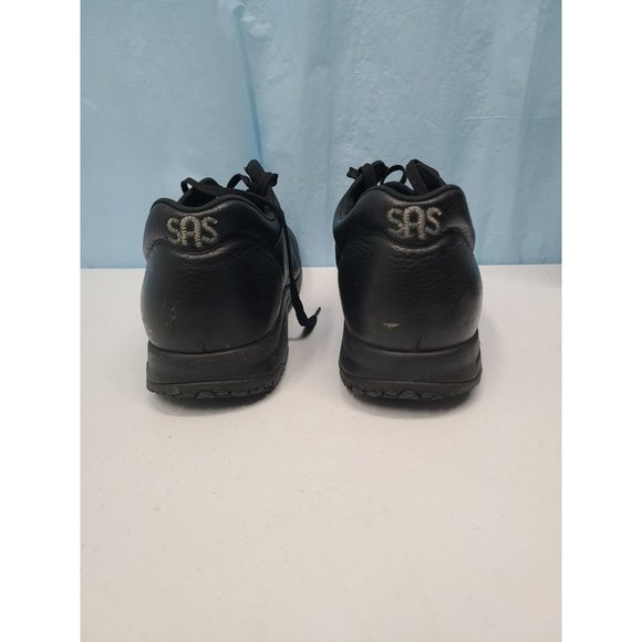 SAS Liberty Womens Size 11.5  Black Leather Comfort Slip Resistant Lace Up Shoes - Picture 4 of 8